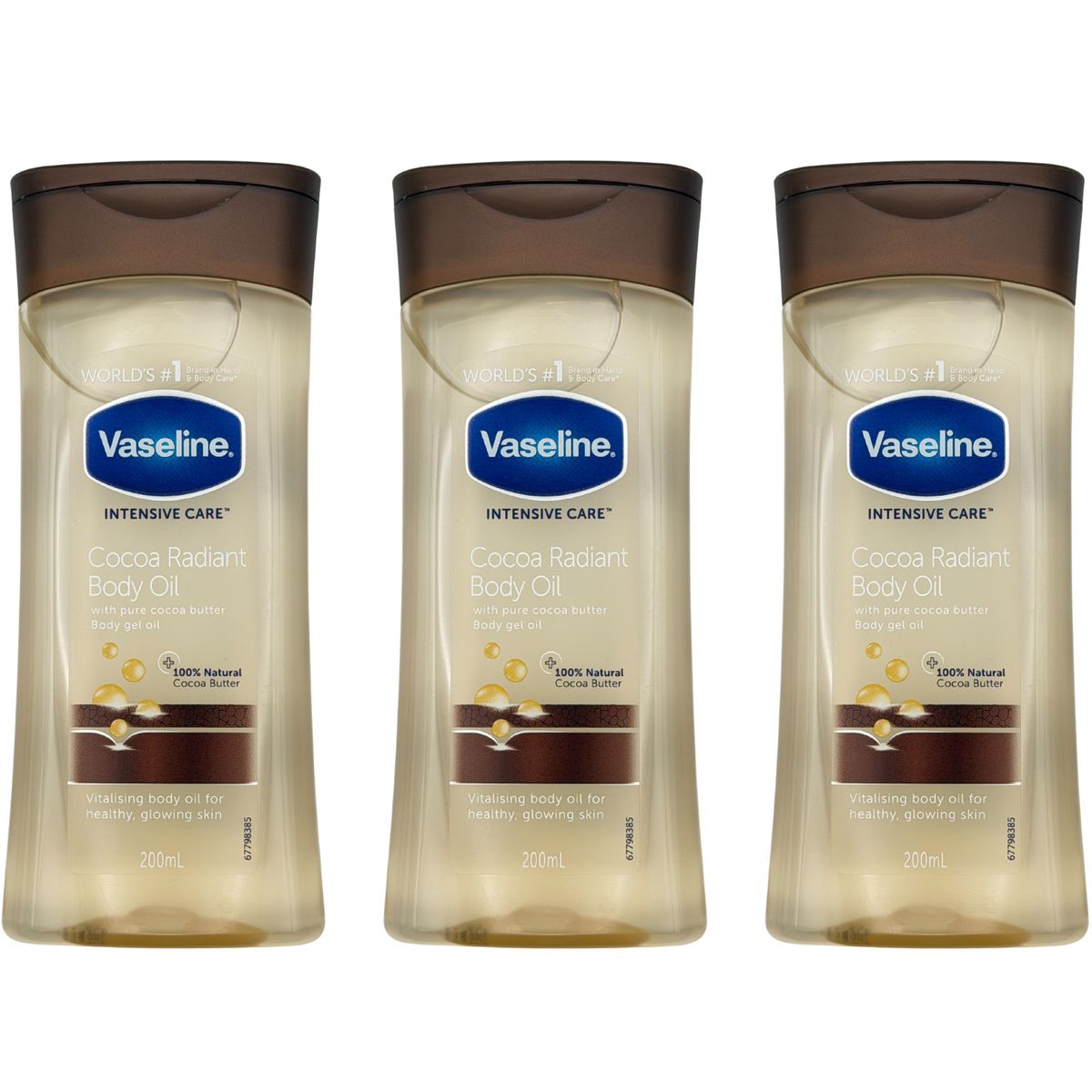 Vaseline Cocoa Radiant Body Oil view 1